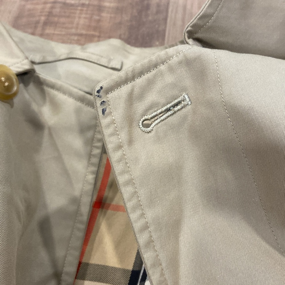 Authentic Mens Burberry’s  car coat - Picture 5 of 6